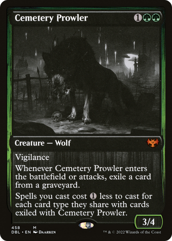 Cemetery Prowler [Innistrad: Double Feature] - The Mythic Store | 24h Order Processing