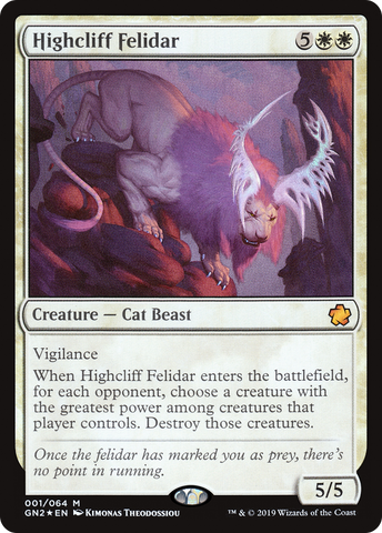 Highcliff Felidar [Game Night 2019] - The Mythic Store | 24h Order Processing