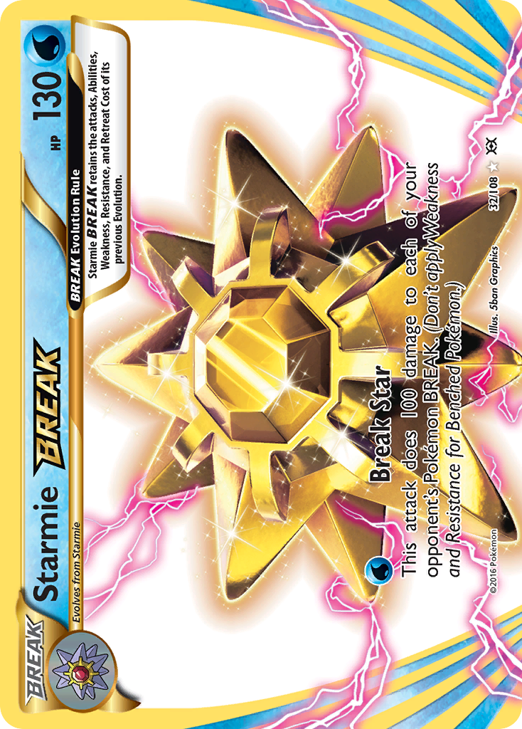 Starmie BREAK (32/108) [XY: Evolutions] - The Mythic Store | 24h Order Processing