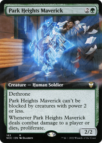 Park Heights Maverick (Extended Art) [Streets of New Capenna Commander] - The Mythic Store | 24h Order Processing