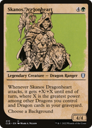 Skanos Dragonheart (Showcase) [Commander Legends: Battle for Baldur's Gate] - The Mythic Store | 24h Order Processing