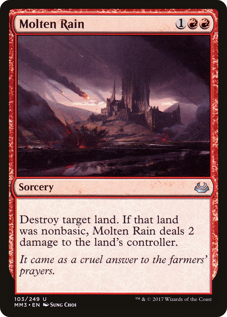 Molten Rain [Modern Masters 2017] - The Mythic Store | 24h Order Processing
