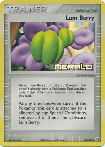 Lum Berry (78/106) (Stamped) [EX: Emerald] - The Mythic Store | 24h Order Processing