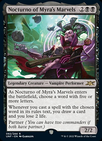 Nocturno of Myra's Marvels [Unfinity] - The Mythic Store | 24h Order Processing