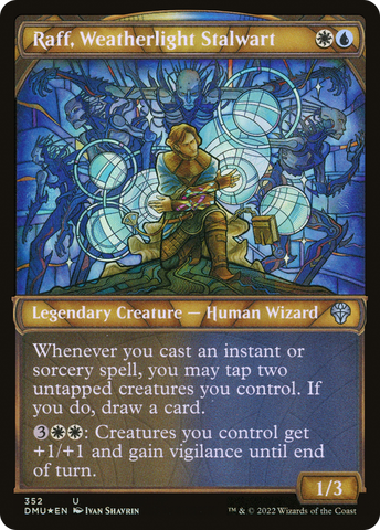 Raff, Weatherlight Stalwart (Showcase Textured) [Dominaria United] - The Mythic Store | 24h Order Processing