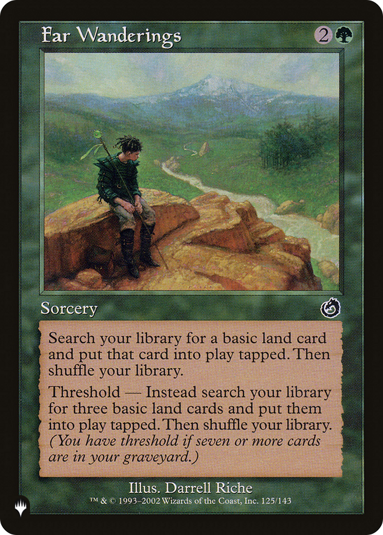 Far Wanderings [The List] - The Mythic Store | 24h Order Processing