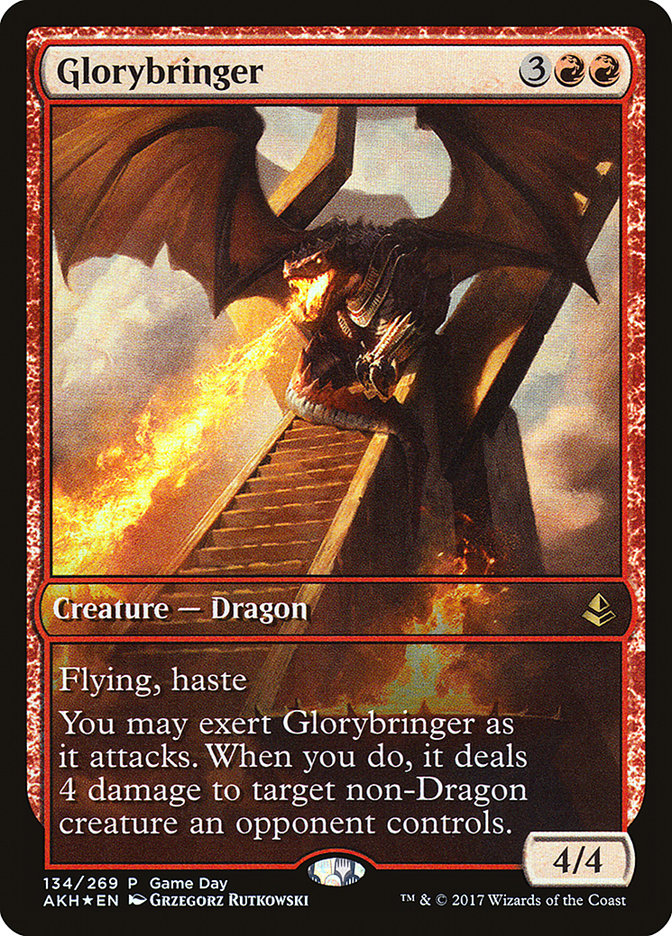 Glorybringer (Game Day) [Amonkhet Promos] - The Mythic Store | 24h Order Processing