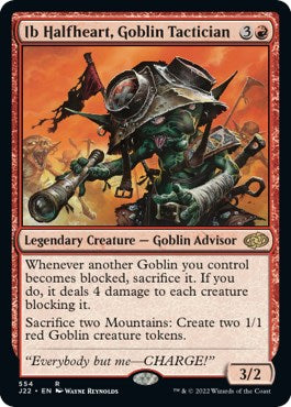Ib Halfheart, Goblin Tactician [Jumpstart 2022] - The Mythic Store | 24h Order Processing