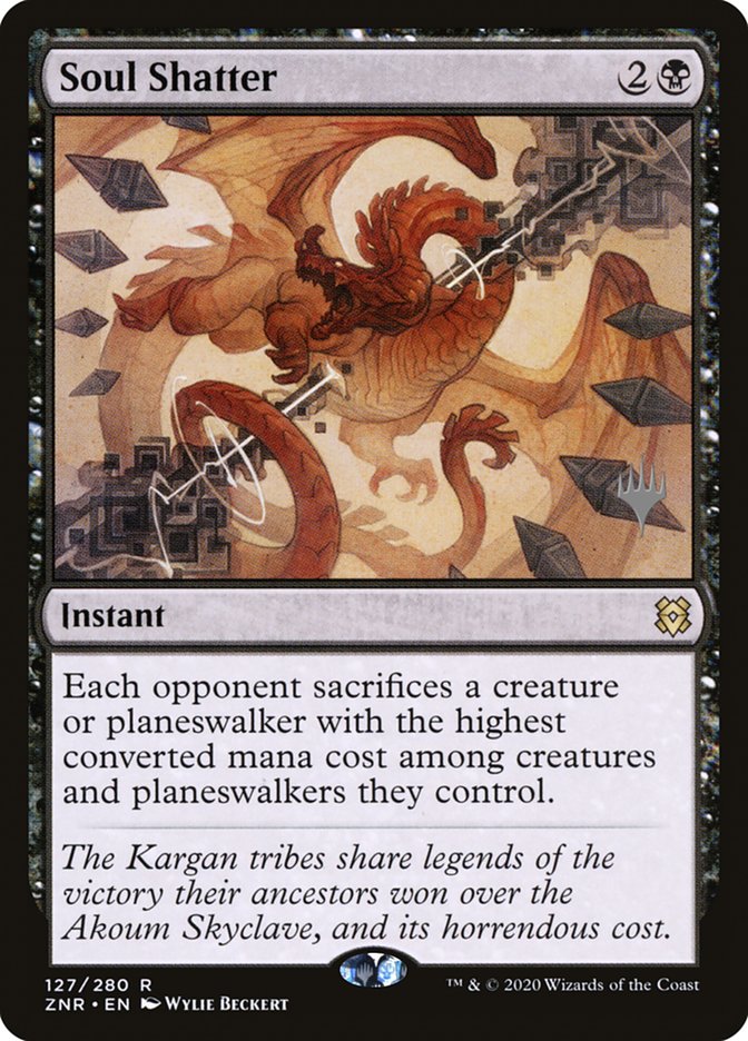 Soul Shatter (Promo Pack) [Zendikar Rising Promos] - The Mythic Store | 24h Order Processing