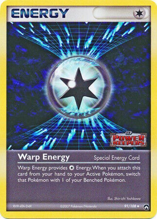 Warp Energy (91/108) (Stamped) [EX: Power Keepers] - The Mythic Store | 24h Order Processing