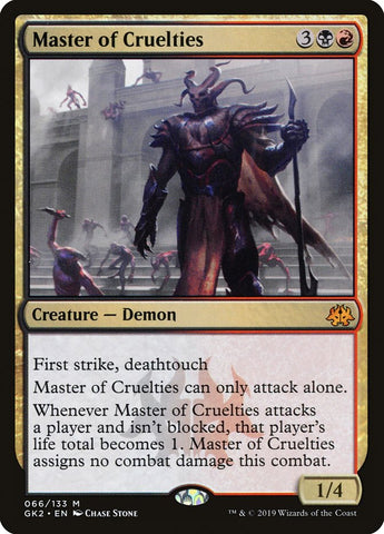 Master of Cruelties [Ravnica Allegiance Guild Kit] - The Mythic Store | 24h Order Processing