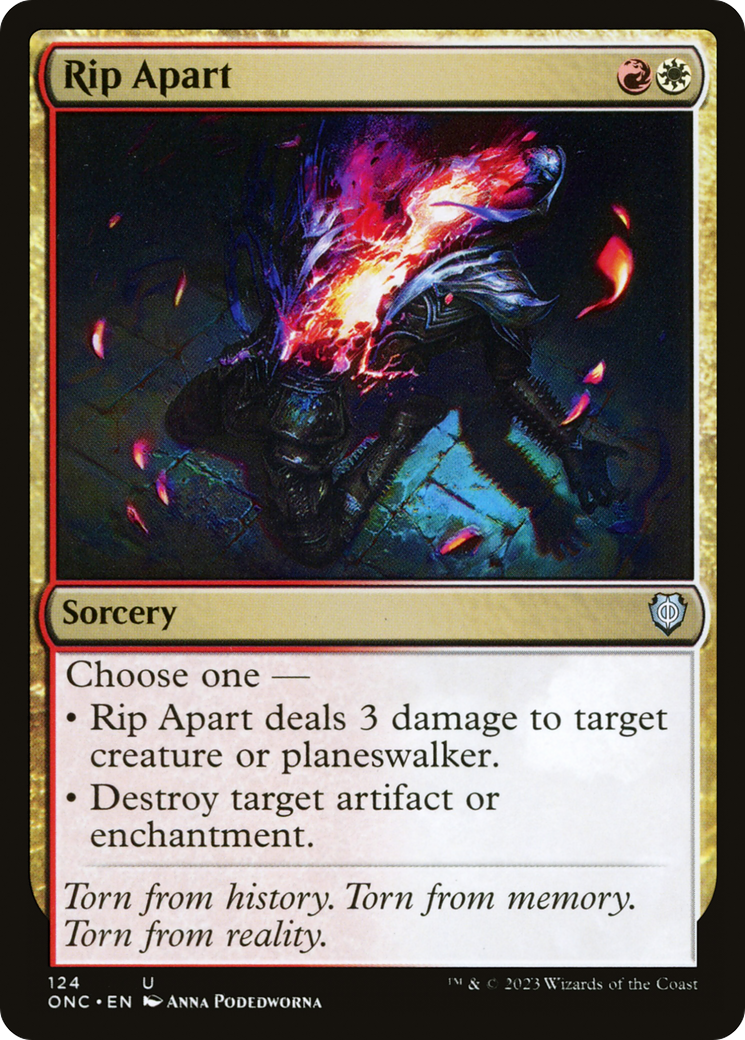 Rip Apart [Phyrexia: All Will Be One Commander] - The Mythic Store | 24h Order Processing