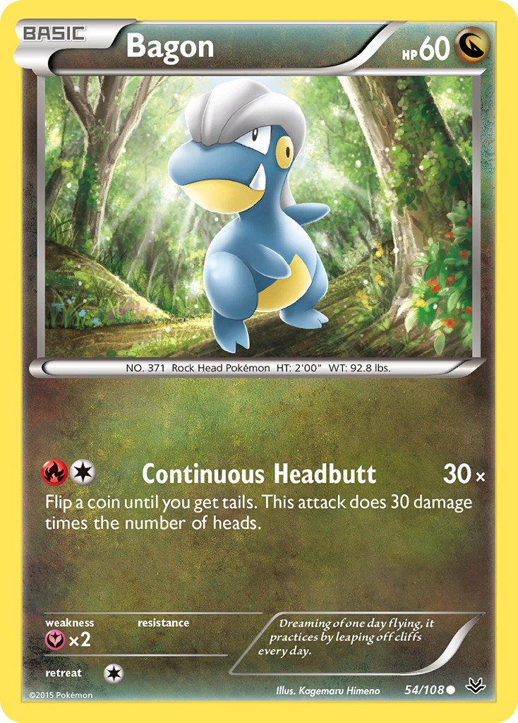Bagon (54/108) [XY: Roaring Skies] - The Mythic Store | 24h Order Processing