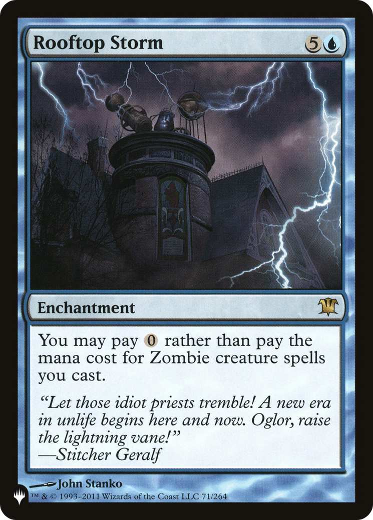 Rooftop Storm [The List] - The Mythic Store | 24h Order Processing