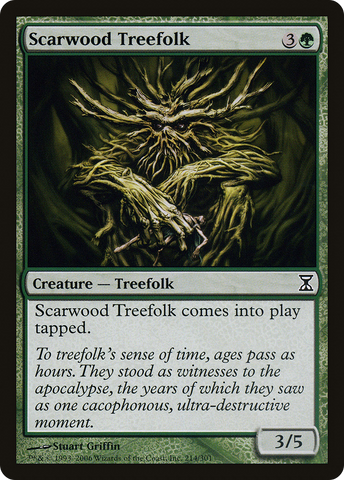 Scarwood Treefolk [Time Spiral] - The Mythic Store | 24h Order Processing
