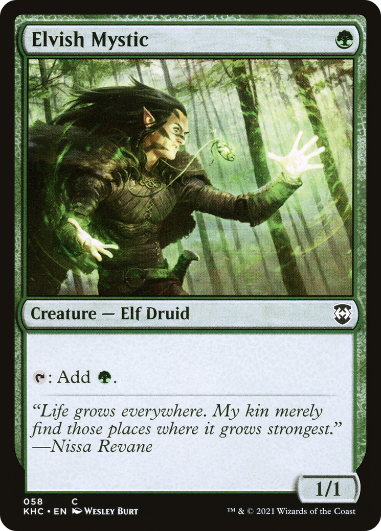 Elvish Mystic [Kaldheim Commander] - The Mythic Store | 24h Order Processing