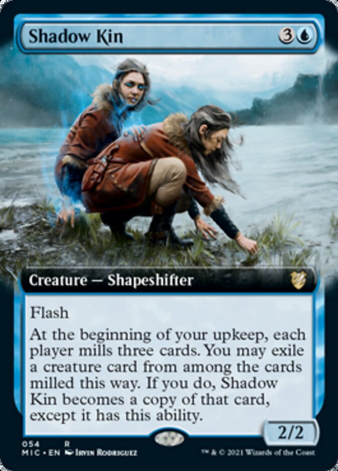 Shadow Kin (Extended Art) [Innistrad: Midnight Hunt Commander] - The Mythic Store | 24h Order Processing