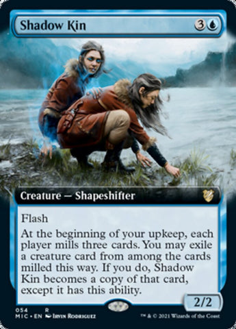 Shadow Kin (Extended Art) [Innistrad: Midnight Hunt Commander] - The Mythic Store | 24h Order Processing