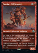 Sardian Cliffstomper (Promo Pack) [The Brothers' War Promos] - The Mythic Store | 24h Order Processing