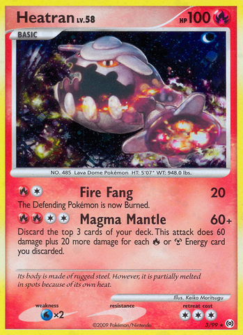 Heatran (3/99) [Platinum: Arceus] - The Mythic Store | 24h Order Processing