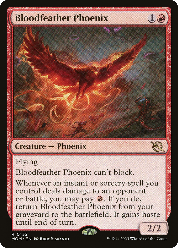 Bloodfeather Phoenix [March of the Machine] - The Mythic Store | 24h Order Processing