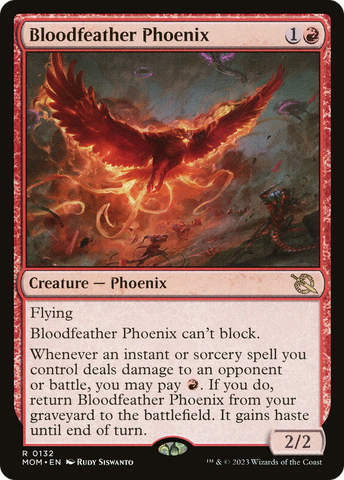 Bloodfeather Phoenix [March of the Machine] - The Mythic Store | 24h Order Processing