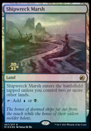 Shipwreck Marsh [Innistrad: Midnight Hunt Prerelease Promos] - The Mythic Store | 24h Order Processing