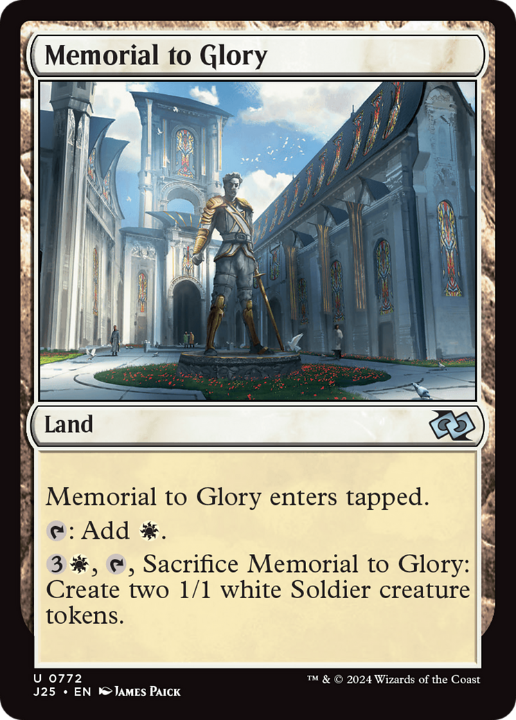 Memorial to Glory [Foundations Jumpstart] - The Mythic Store | 24h Order Processing