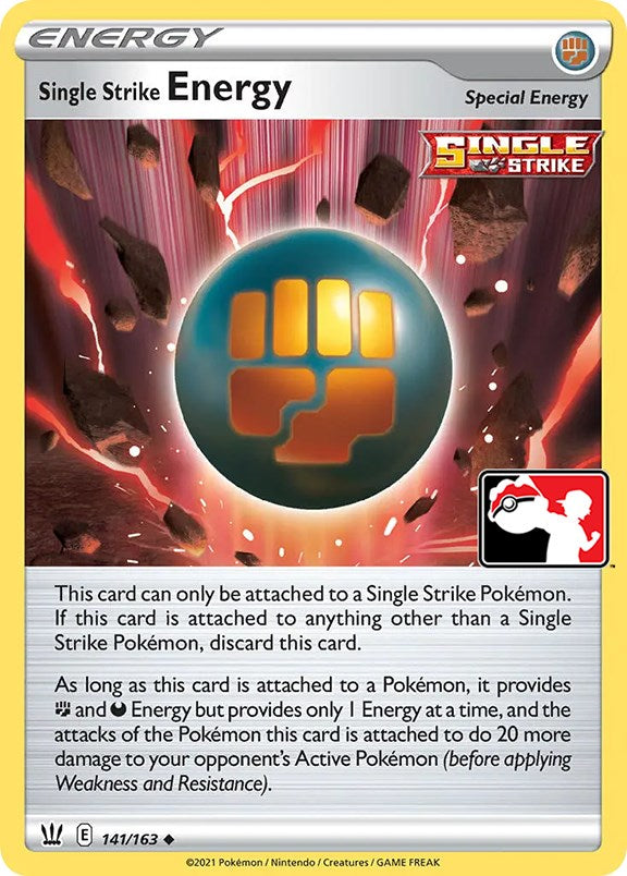 Single Strike Energy (141/163) [Prize Pack Series Two] - The Mythic Store | 24h Order Processing