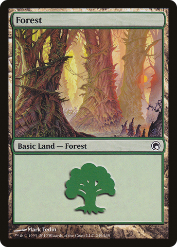 Forest (249) [Scars of Mirrodin] - The Mythic Store | 24h Order Processing