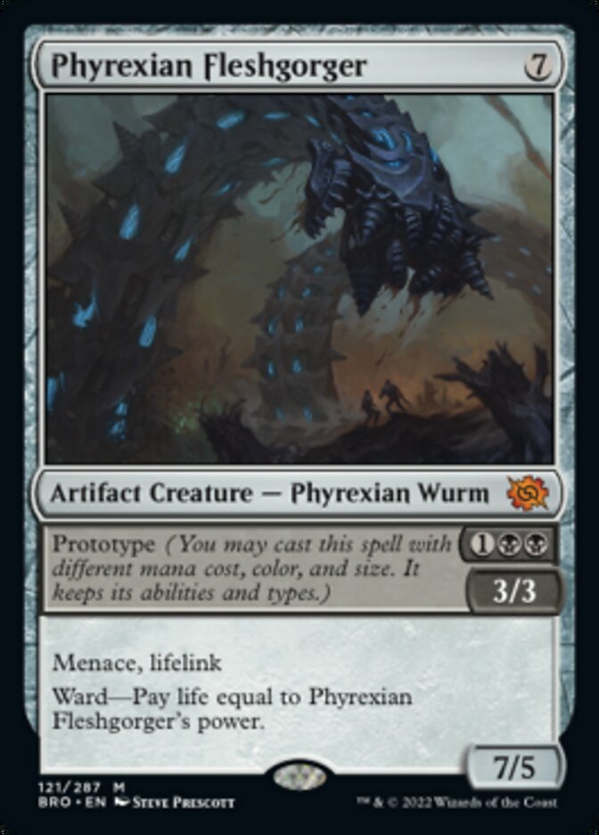 Phyrexian Fleshgorger (Promo Pack) [The Brothers' War Promos] - The Mythic Store | 24h Order Processing