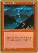 Lightning Bolt (George Baxter) [Pro Tour Collector Set] - The Mythic Store | 24h Order Processing