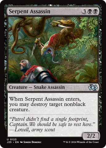 Serpent Assassin [Foundations Jumpstart] - The Mythic Store | 24h Order Processing