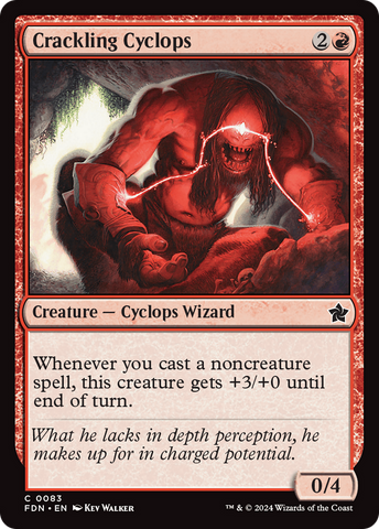 Crackling Cyclops [Foundations] - The Mythic Store | 24h Order Processing