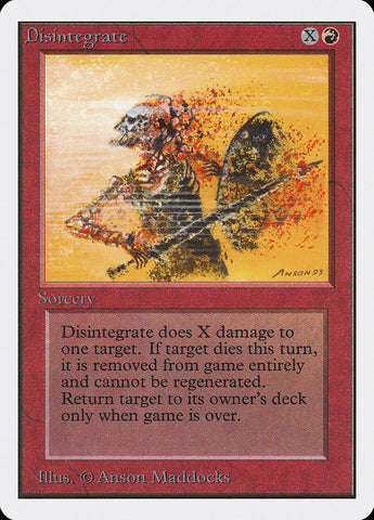 Disintegrate [Unlimited Edition] - The Mythic Store | 24h Order Processing