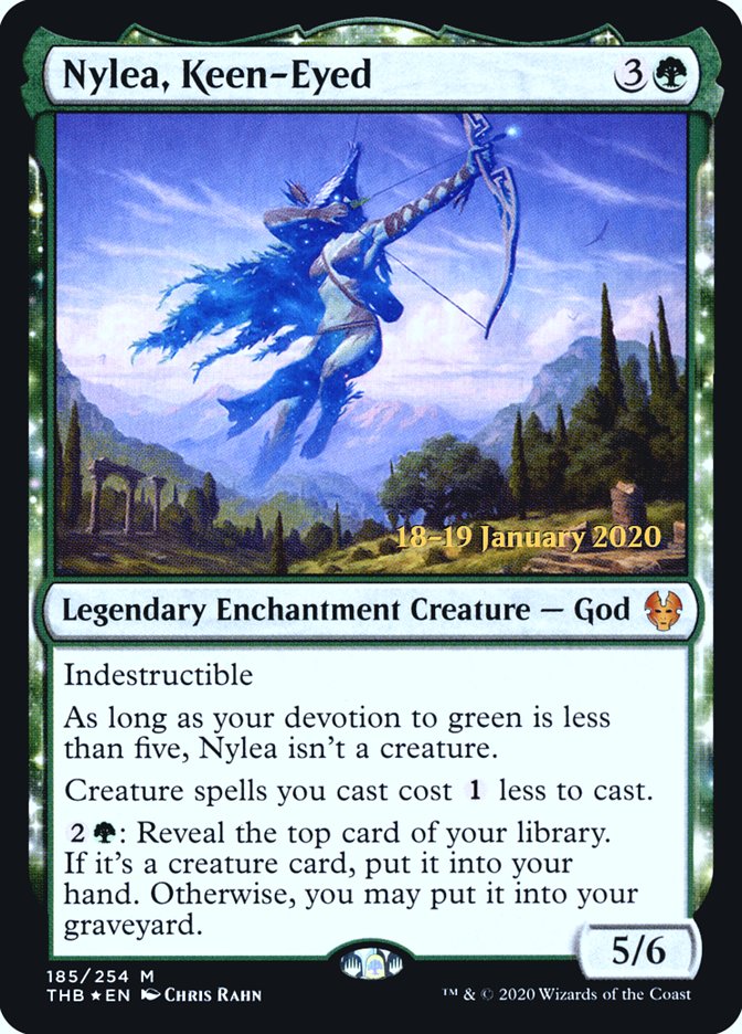 Nylea, Keen-Eyed [Theros Beyond Death Prerelease Promos] - The Mythic Store | 24h Order Processing