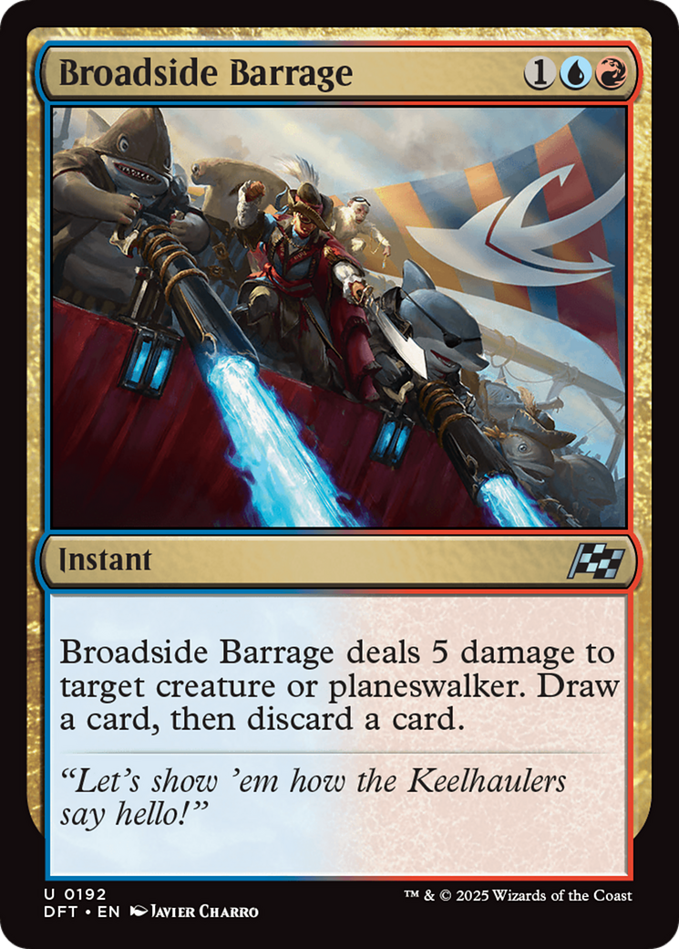 Broadside Barrage [Aetherdrift] - The Mythic Store | 24h Order Processing