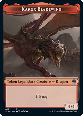 Karox Bladewing // Karox Bladewing Double-Sided Token [Starter Commander Decks] - The Mythic Store | 24h Order Processing
