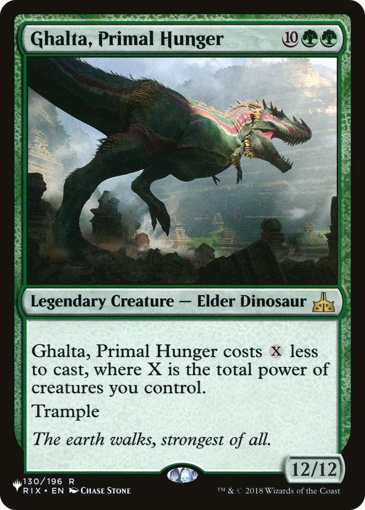 Ghalta, Primal Hunger [The List] - The Mythic Store | 24h Order Processing