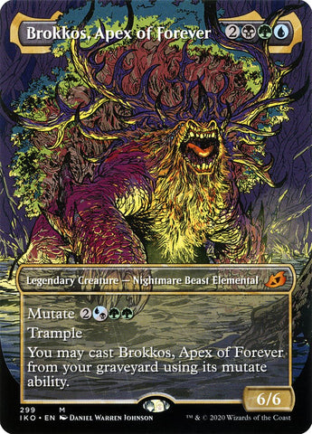 Brokkos, Apex of Forever (Showcase) [Ikoria: Lair of Behemoths] - The Mythic Store | 24h Order Processing