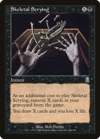 Skeletal Scrying [Odyssey] - The Mythic Store | 24h Order Processing