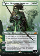 Vivien, Monsters' Advocate (Borderless) [Ikoria: Lair of Behemoths] - The Mythic Store | 24h Order Processing
