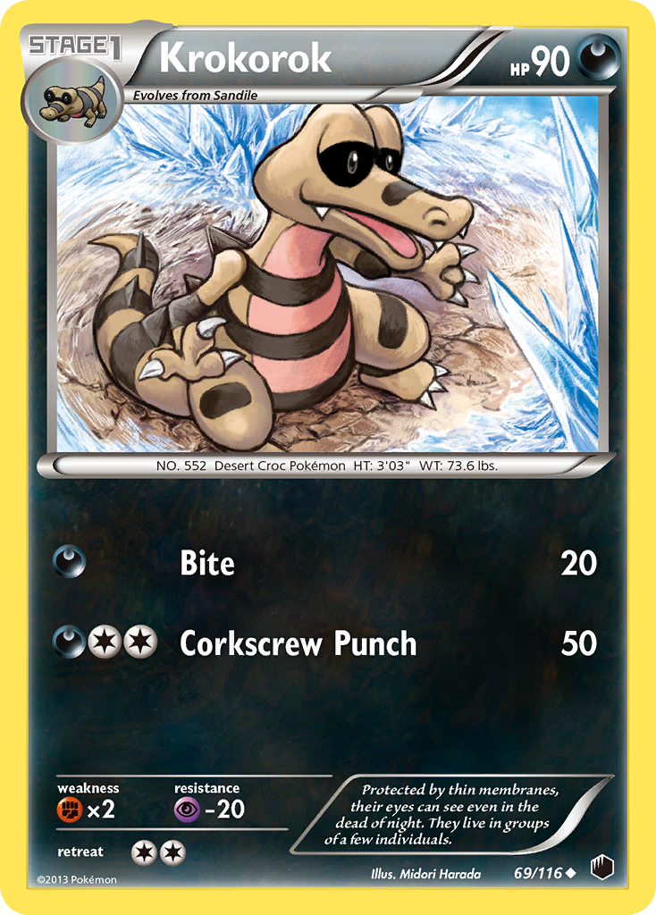Krokorok (69/116) [Black & White: Plasma Freeze] - The Mythic Store | 24h Order Processing