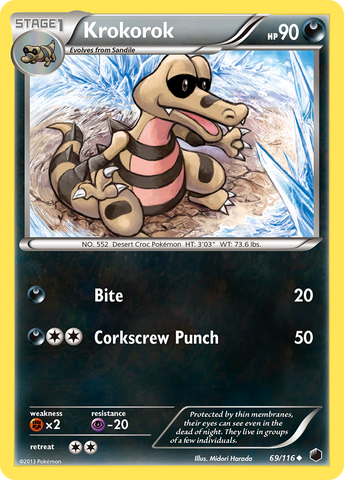 Krokorok (69/116) [Black & White: Plasma Freeze] - The Mythic Store | 24h Order Processing
