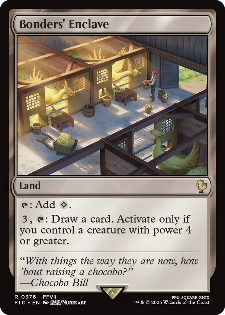 Bonders' Enclave [FINAL FANTASY Commander] - The Mythic Store | 24h Order Processing