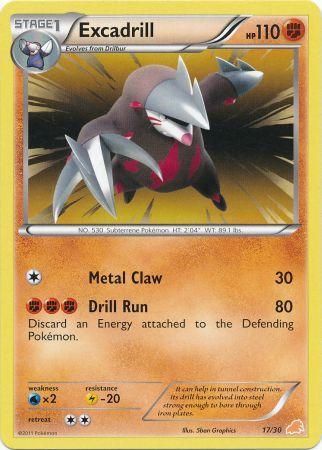 Excadrill (17/30) [Black & White: Trainer Kit - Excadrill] - The Mythic Store | 24h Order Processing