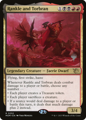 Rankle and Torbran (Promo Pack) [March of the Machine Promos] - The Mythic Store | 24h Order Processing