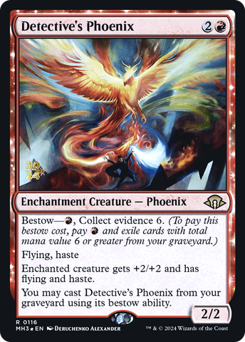 Detective's Phoenix [Modern Horizons 3 Prerelease Promos] - The Mythic Store | 24h Order Processing