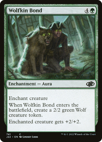 Wolfkin Bond [Jumpstart 2022] - The Mythic Store | 24h Order Processing