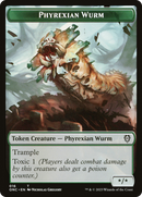 Phyrexian Wurm // Phyrexian Insect Double-Sided Token [Phyrexia: All Will Be One Commander Tokens] - The Mythic Store | 24h Order Processing
